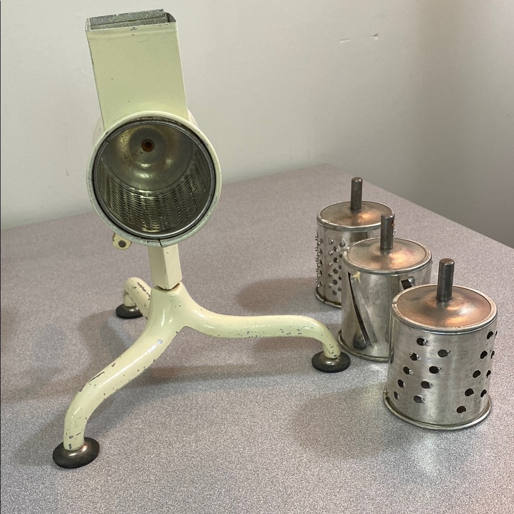 Vintage Cheese Grater, Grinder, and Slicer.